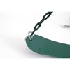 Playberg Heavy Duty Flexible Green Belt Swing with Coated Metal Chain QI003376